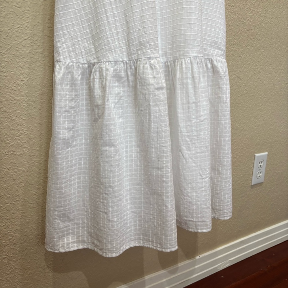 Paloma Wool Laura Dress in White 100% Cotton Size 34 US 2 - Picture 6 of 14